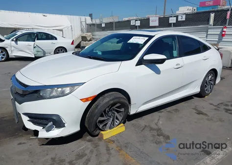 2017 Honda Civic Ex from USA, damaged, VIN 19XFC2F74HE205647
